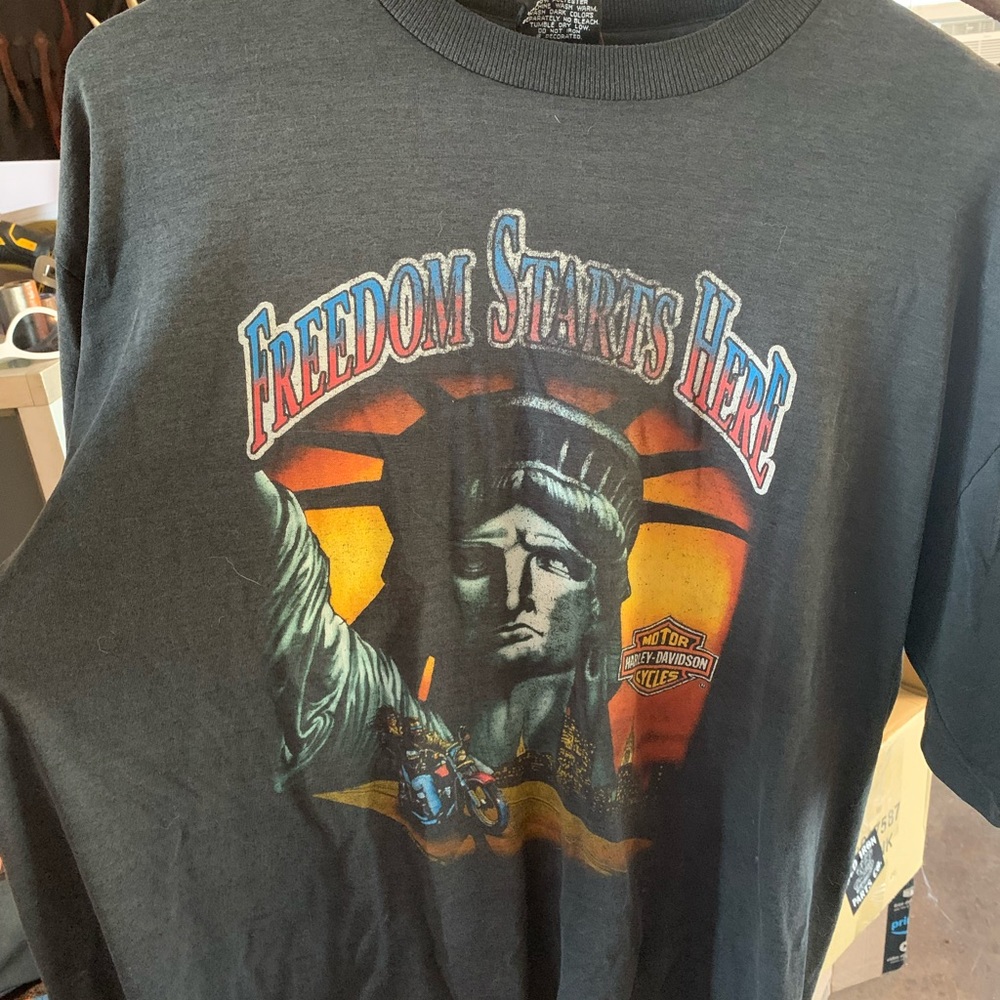 Vintage Harley t shirt xl 1991